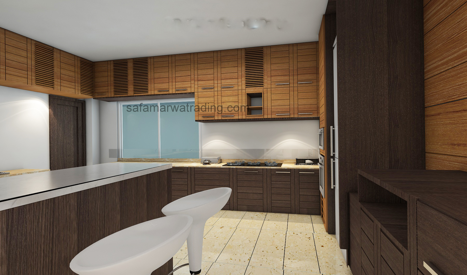 Kitchen Cabinet By Oak & Segun Veneer