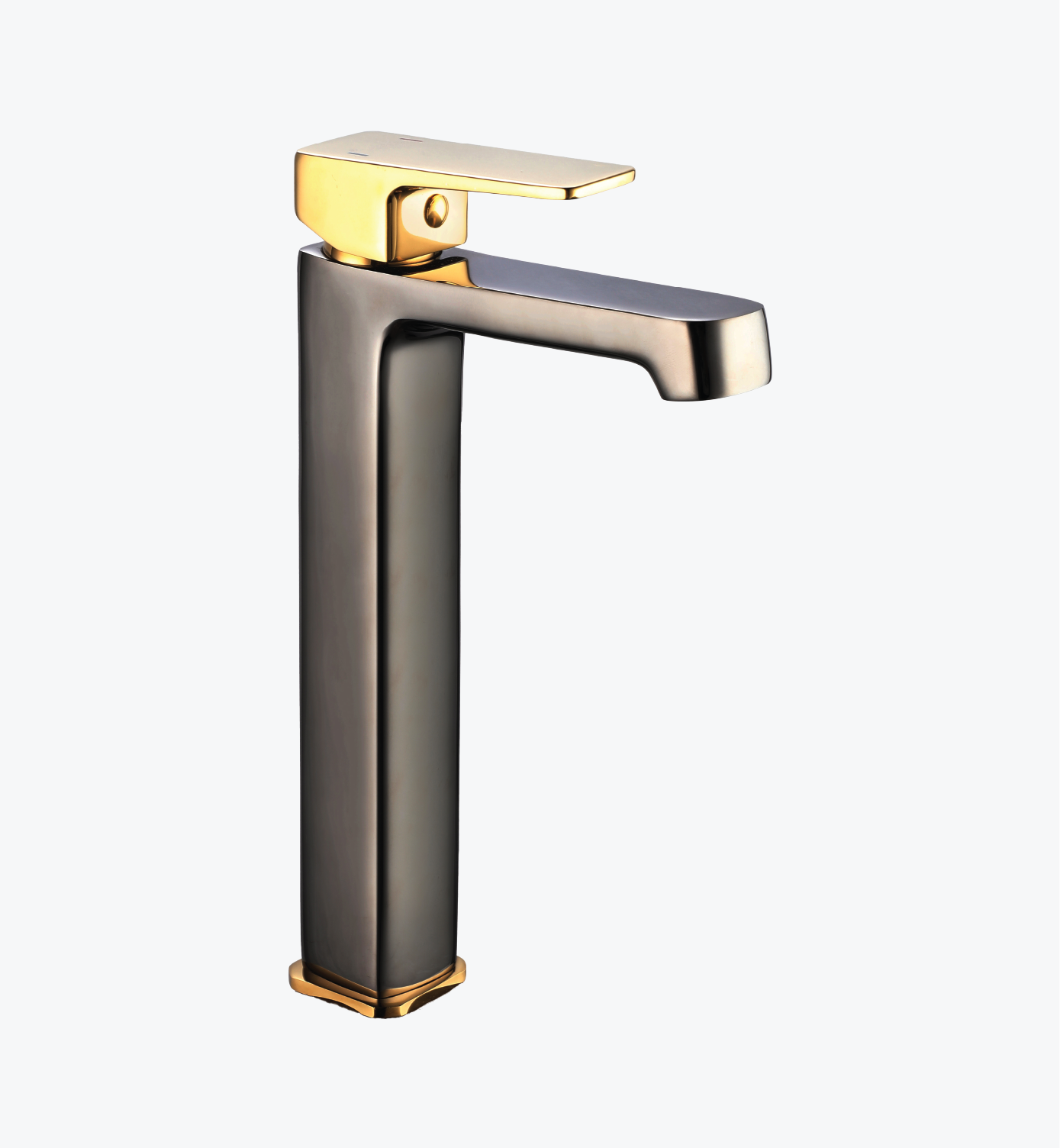 Basin Mixer Tall  Black Gold