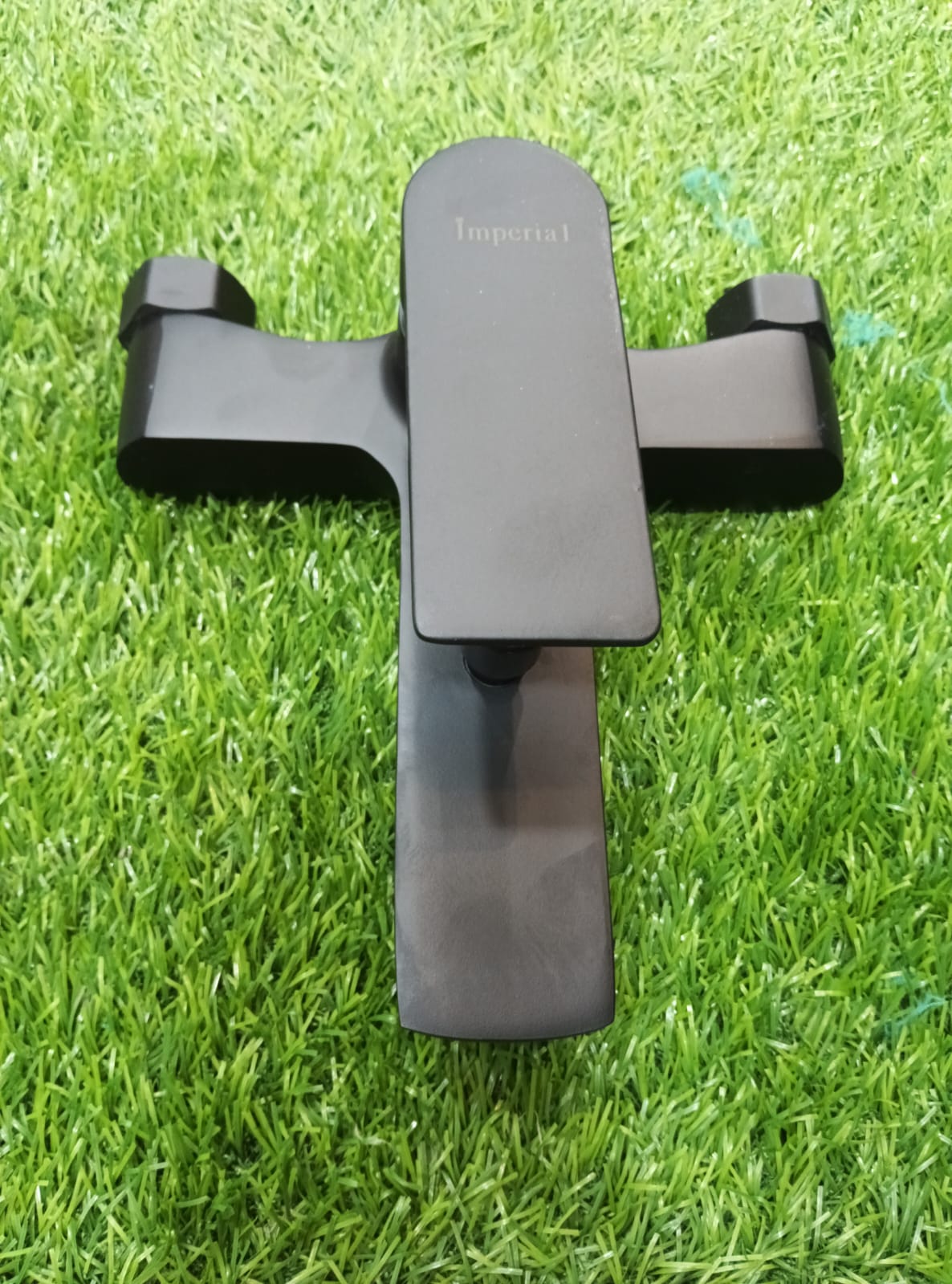 Bath Mixer Gray Flat